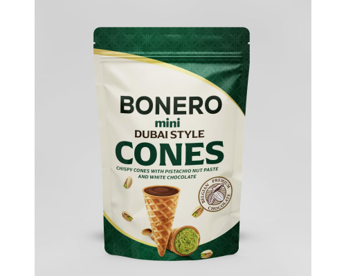 BONERO Dubai Style Waffle Cone Chocolate – Premium Choice for Global B2B Markets