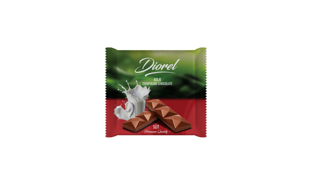 Diorel Milk Compound Chocolate Tablet 40g