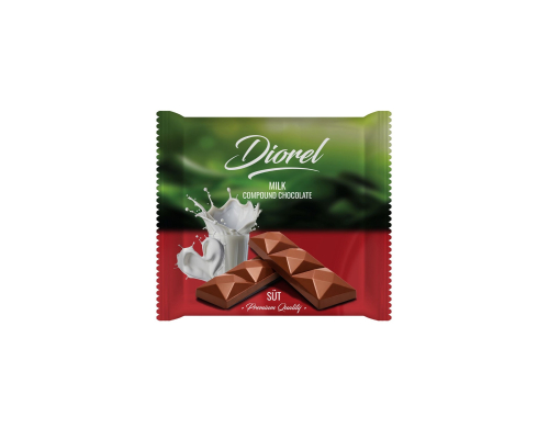  Diorel Milk Compound Chocolate Tablet 40g