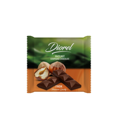 DIOREL Hazelnut Compound Chocolate Tablet 40 G