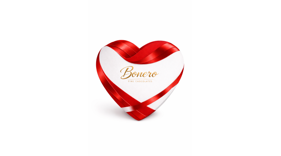 Bonero Fine Chocolates 140g Heart Shape Gift Box