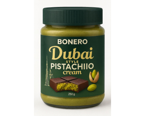 BONERO Dubai style Pistachio Spread – A Luxuriously Smooth 
