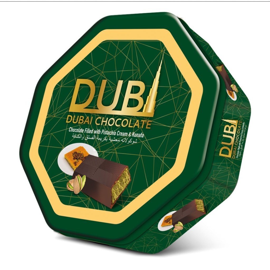 Dubai Chocolate Tin Box