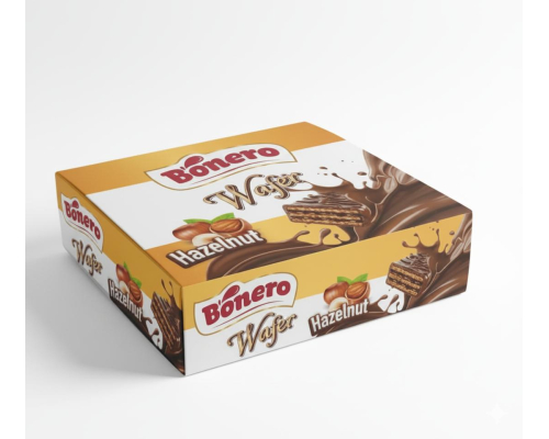 Bonero hazelnut brown chocolate wafer finger bar