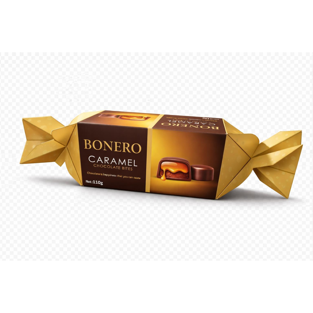 Bonero Gift Caramel Chocolate Box 110gr