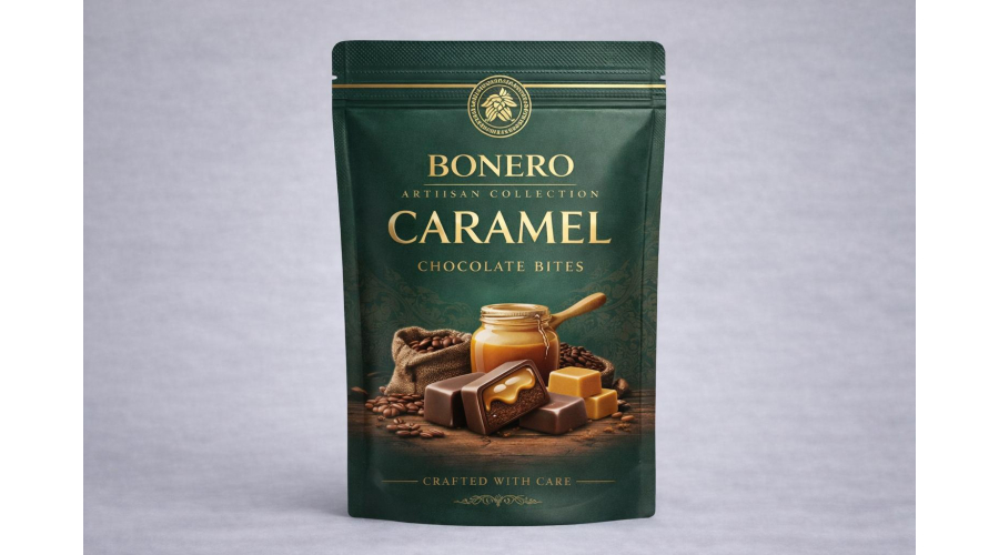 Bonero Caramel Chocolate Bites , Artisan Collection 