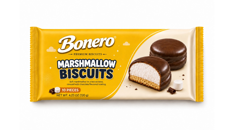 Bonero Marshmallow Biscuits