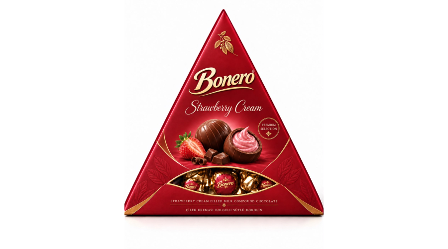 Bonero Strawberry Cream