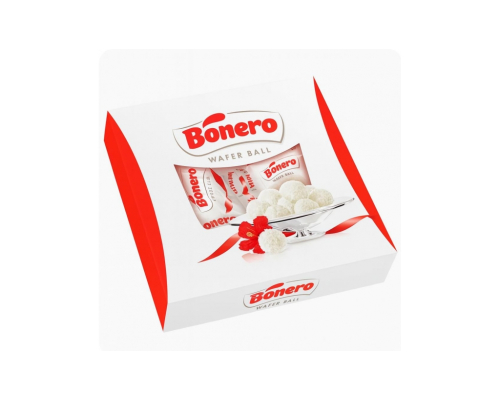 Bonero coconut wafer ball with coconut cream 240g