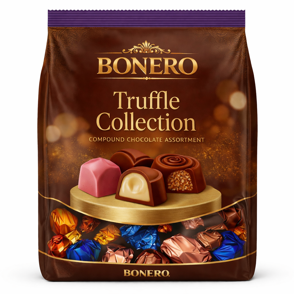 Bonero Truffle Collection Compound Chocolate Assortment