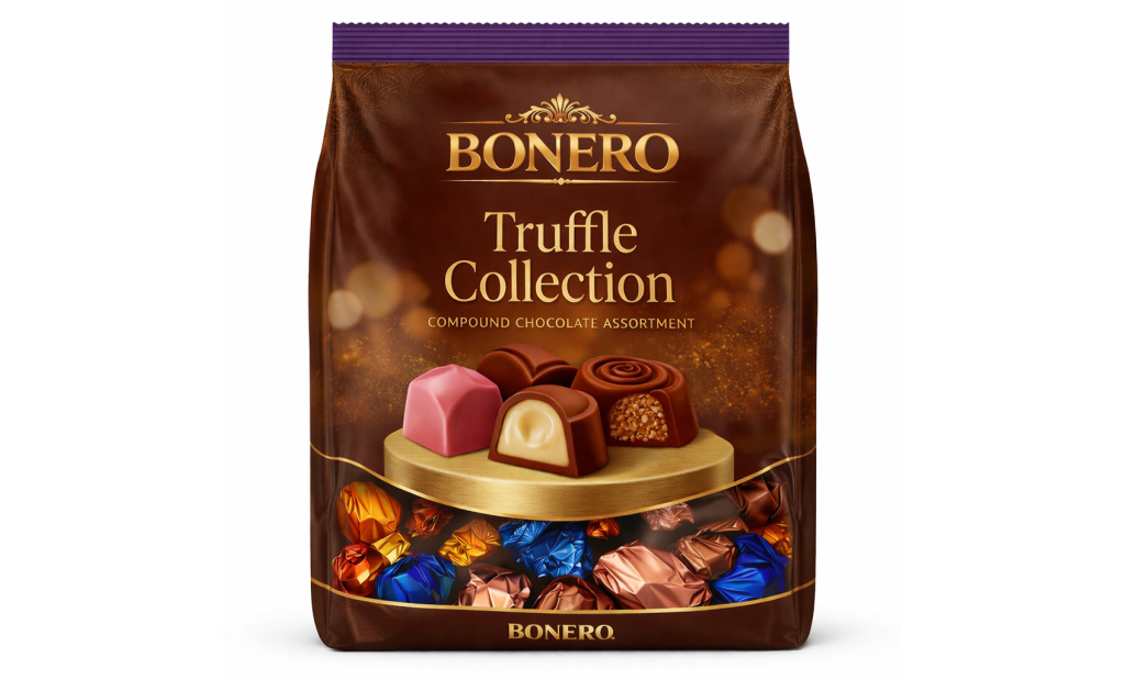 Bonero Truffle Collection Compound Chocolate Assortment