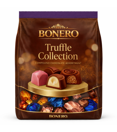 Bonero Truffle Collection Compound Chocolate Assortment