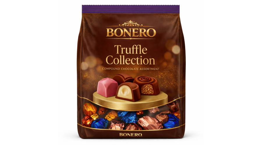 Bonero Truffle Collection Compound Chocolate Assortment