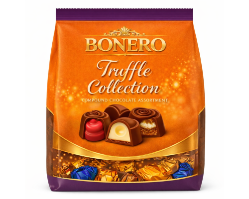 Bonero Premium Truffle Selection Compound Chocolate Assortment