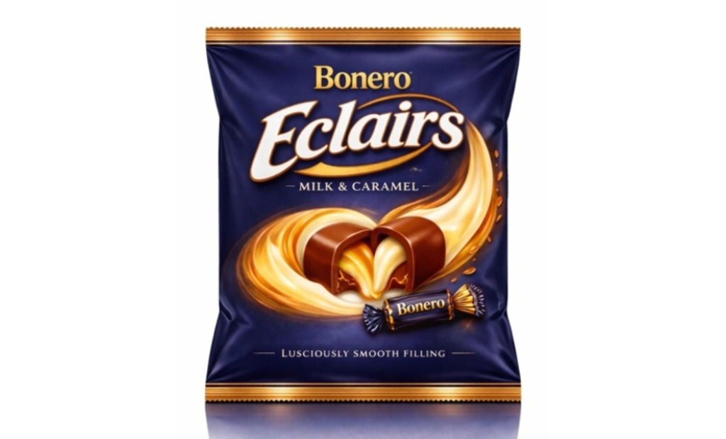 Bonero Éclaire Milk & Caramel – Lusciously Smooth Filling