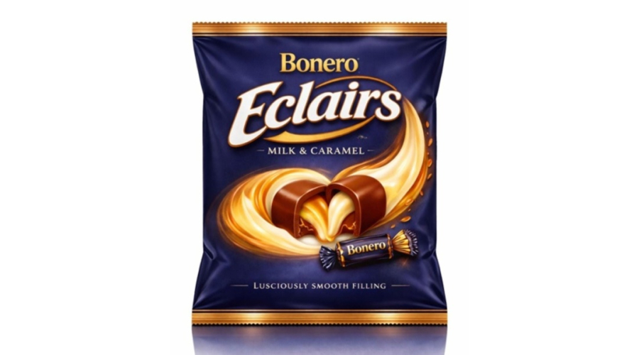Bonero Éclaire Milk & Caramel – Lusciously Smooth Filling