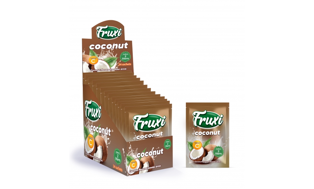 Fruxi Coconut Instant Powder Juice  9gr/1,5 liter