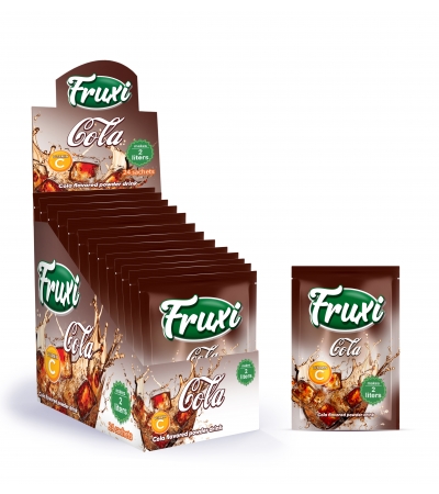 Fruxi cola instant powdered drink 9gr/1,5 liter