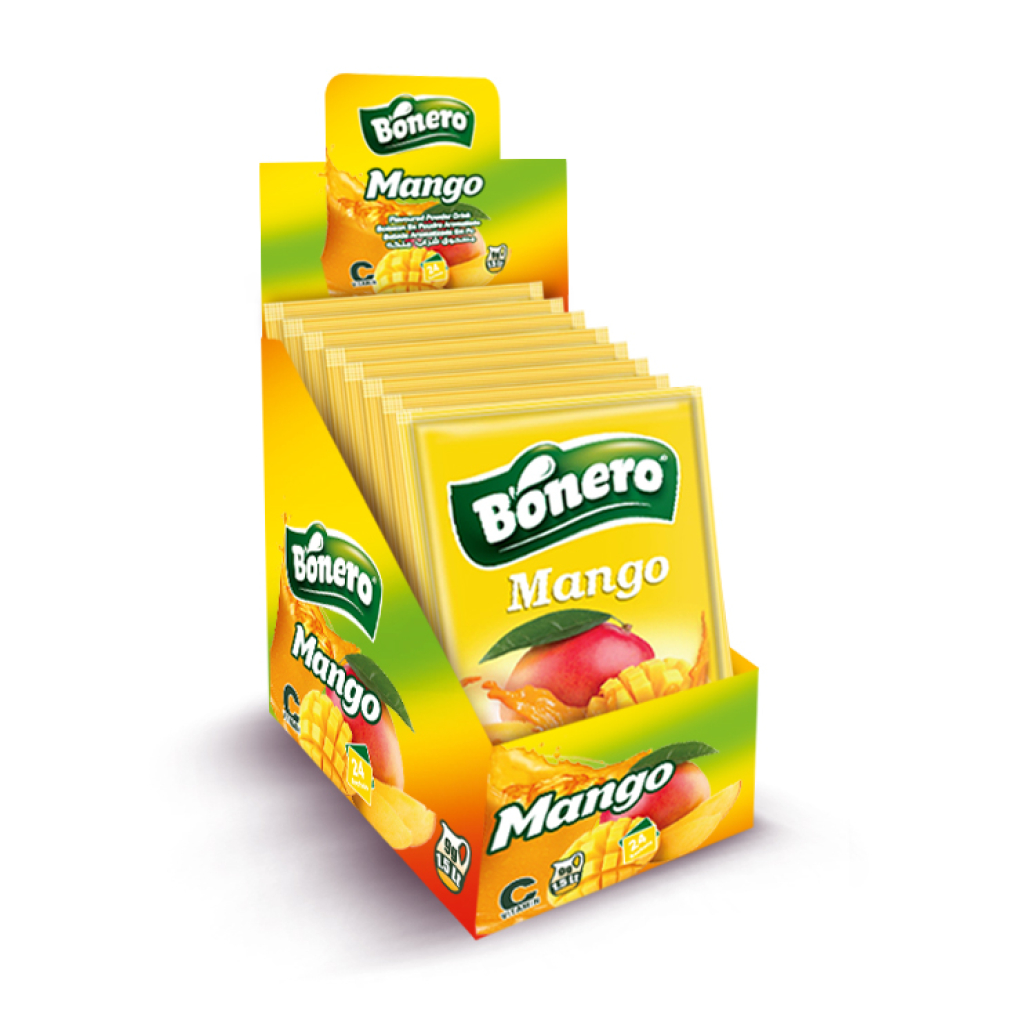 Bonero Instant Powder Juice Drink – 9g / 10g Sachets 