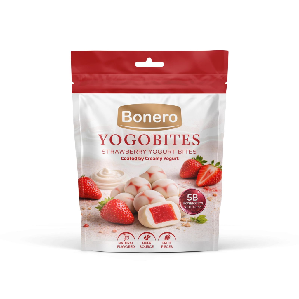 Bonero Yogo Bites Peach Strawberry